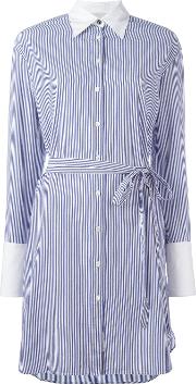 Striped Shirt Dress 