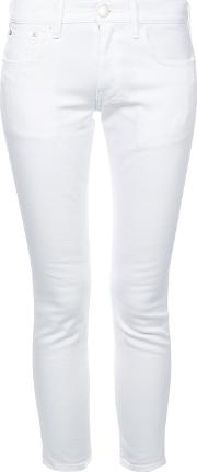Skinny Jeans Women Cottonpolyurethane 23, White