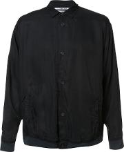 'the Cupro' Shirt Jacket Men Cuprotencel 48, Black