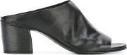 Peet Toe Mules Women Calf Leatherleather 38, Women's, Black