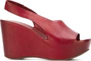 Wedge Sandals Women Calf Leatherrubber 40