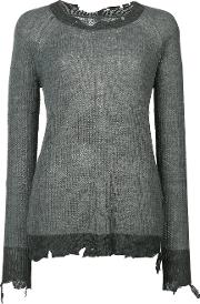 Cassandra Raglan Sweater Women Acrylic S, Grey