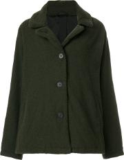 Rundholz Black Label Tailored Fitted Coat Women Linenflaxpolyamidepolyesterwool S, Green 