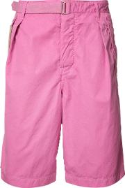 Tailored Shorts Men Cotton 1, Pinkpurple
