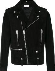 Classic Ysl Suede Motorcycle Jacket 