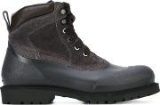 Spat Insert Hiking Boots Men Calf Leatherleatherrubbercotton 8, Black