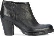 Back Zip Ankle Boots 