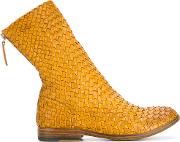 Woven Ankle Boots 