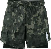 Distance Camouflage Running Shorts 