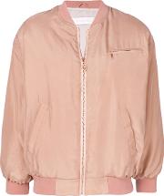 See By Chloe Embroidered Bomber Jacket 