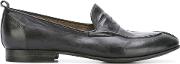Classic Penny Loafers Men Leather 8, Black