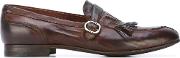 Tasselled Loafers Men Leather 9, Brown