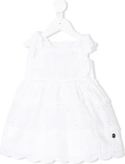 Broderie Anglaise Ruffled Dress 