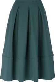 Societe Anonyme Marion Skirt Women Wool 42, Green 