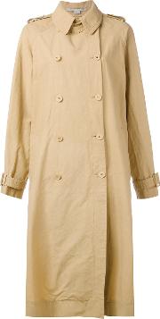 Double Breasted Trench Coat Women Polyamide 42, Nudeneutrals