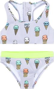 Ice Cream Print Bikini 