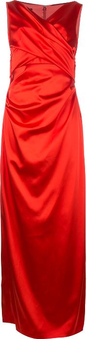 Movie Evening Dress Women Polyamidepolyesterspandexelastaneviscose 36, Red