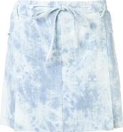 Denim Mini Skirt Women Cotton 4, Women's, Blue
