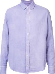 Classic Shirt Men Cotton S, Pinkpurple