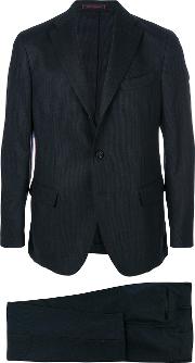 The Gigi Two Piece Suit Men Spandexelastanevirgin Wool 52, Blue 