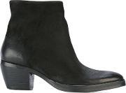 Cowboy Ankle Boots Women Leathersuederubber 39