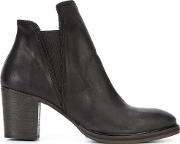 The Last Conspiracy Mid Ankle Boots Women Leather 41, Black 