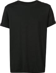 Classic Short Sleeve T Shirt Men Cotton 52, Black