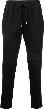 The Upside Cropped Track Pants Men Cottonpolyester Xs, Black 