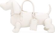 Puppy Tote Bag Women Calf Leather One Size, Women's, Nudeneutrals