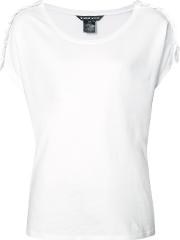 Terry Boxy T Shirt Women Cotton Xs, White