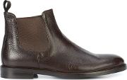 To Boot New York Hylan Boots Men Leatherrubber 8.5, Brown 