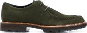 Tod's Boat Shoes Men Leathercalf Suederubber 9, Green 