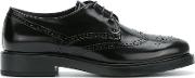 Tod's Classic Brogues Women Calf Leather 39, Black 