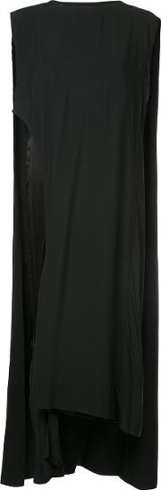 Toga Oversized Maxi Dress Women Rayon 38, Black 