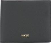 Tom Ford Bifold Wallet Men Leather One Size, Black 
