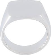 'cushion' Signet Ring 