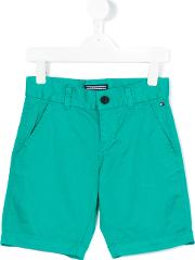 Casual Shorts Kids Cottonspandexelastane 7 Yrs, Green