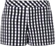 Twin Set Checked Fitted Shorts 