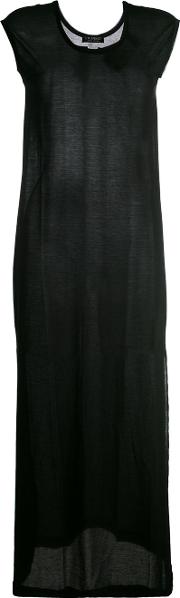 Twin Set T Shirt Maxi Dress Women Cottonpolyamide S, Black 