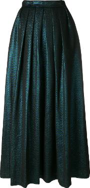 Ultrachic High Waisted Maxi Skirt Women Cottonpolyamidepolyesterpbt Elite 44, Green 