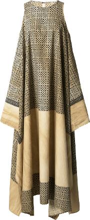 Anuli Dress Women Cotton M, Brown