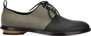 'charlie' Lace Up Shoes Men Lamb Skinleathernubuck Leather 11, Grey