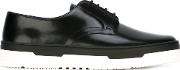 Garavani 'new Point Break' Derby Shoes Men Calf Leatherleatherrubber 42, Black