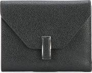Square Envelope Wallet Women Calf Leather One Size