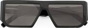 Squared Sunglasses Unisex Acetatealuminiumglass