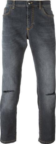 Skinny Jeans Men Cottonpolyesterspandexelastane 36, Grey