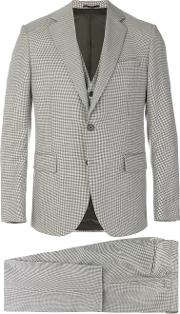 Houndstooth Pattern Suit 