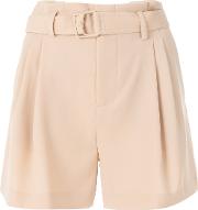 Belted Tailored Shorts 