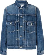 Classic Denim Jacket Men Cotton 2, Blue