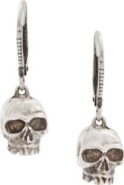 Werkstatt Munchen Skull Drop Earrings 